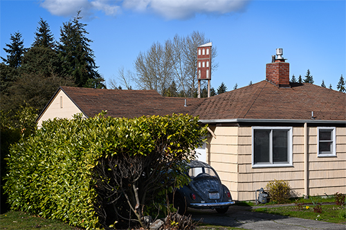 Building Façade, Shoreline, WA